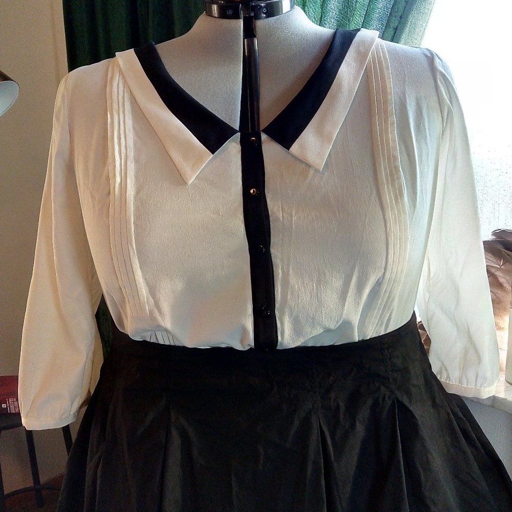 Modcloth Collared Top